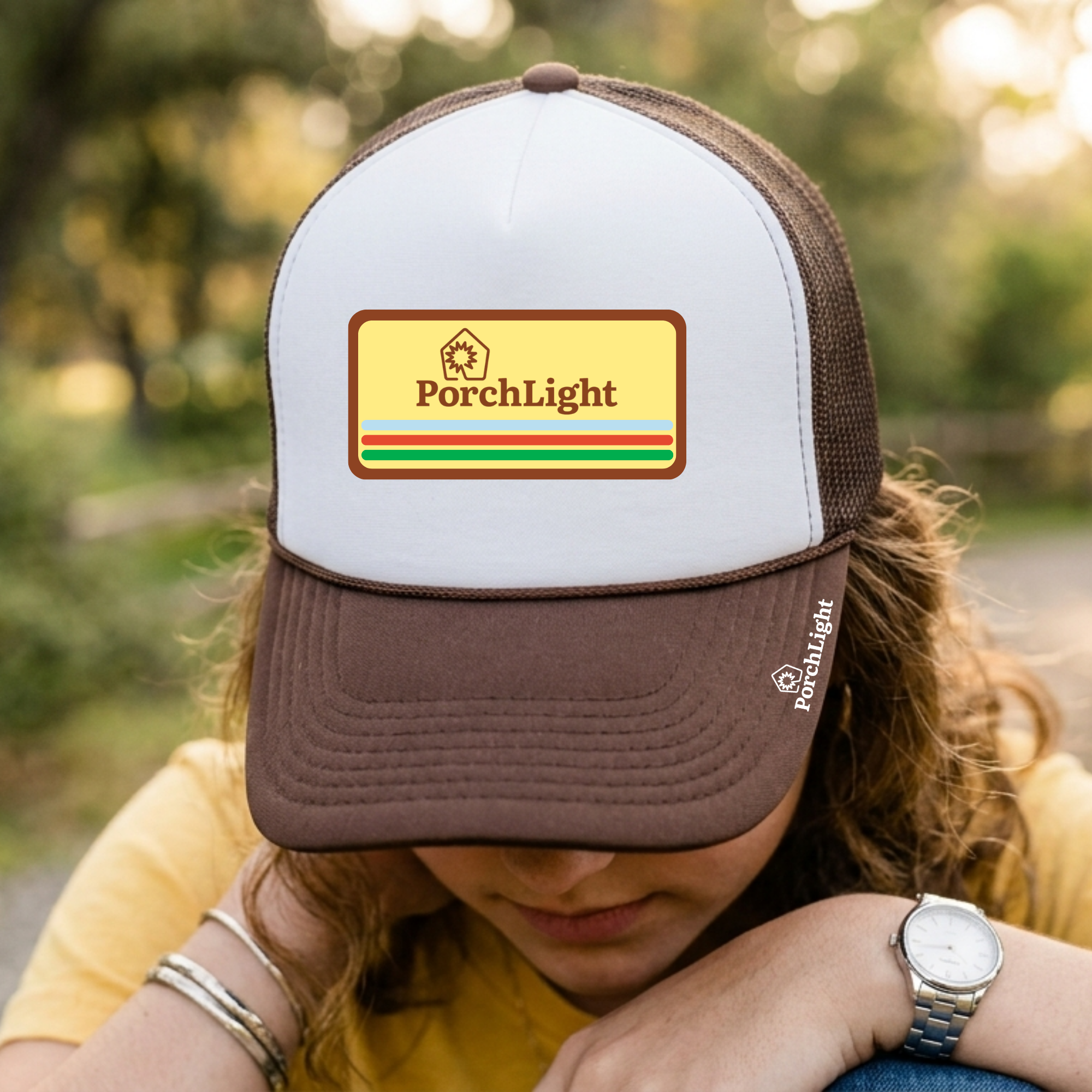 PorchLight Patch Trucker Hat